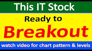 Focus on this IT stock ready to breakout  Strong chart pattern in falling market  Positive stocks [upl. by Fahey]