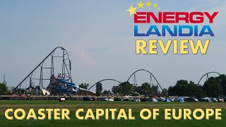 Energylandia Review Poland Theme Park  Coaster Capital of Europe [upl. by Nalor]