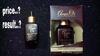 Argan oil night repair serum review Should you buy it [upl. by Acirretal127]