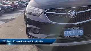 2022 Buick Encore Preferred Sport Utility Roseville Sacramento Folsom Auburn Yuba City [upl. by Assirehs]