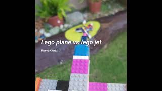 Lego plane ves lego jet [upl. by Rem]