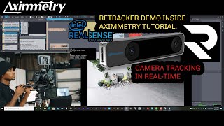 PART 2 How to install and use the Intel RealSense Tracking Camera in Aximmetry [upl. by Euqininod]