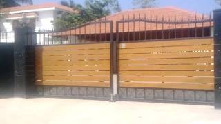 Remote Swing Gate System By EGates Technologies India Pvt Ltd Chennai [upl. by Heller]