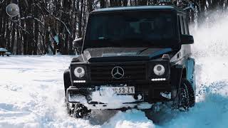 Mercedes G 4x4 VS POLA METRA SNEGA [upl. by Fonsie]