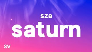 SZA  Saturn Lyrics [upl. by Millar]