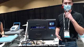 PolyPrint  DTG Printer Demo  TexJet Echo 2  PreTreater Pro  Impressions Expo 2022 [upl. by Kcirded]