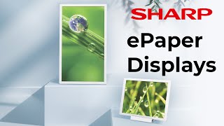 Sharp ePaper Displays [upl. by Rexanna]