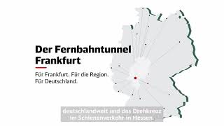 Der Fernbahntunnel Frankfurt Hessens Drehkreuz in der Schieneninfrastruktur 22 Januar 2024 [upl. by Ayotak]