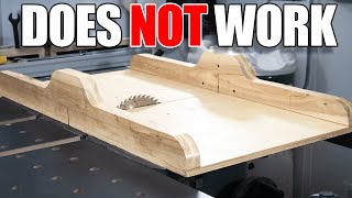 the FLAW with Ultimate crosscut sleds [upl. by Cram]