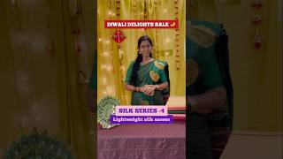 Lightweight silk  Kanchivaram silk sarees  Diwali Delights sale [upl. by Wrigley]