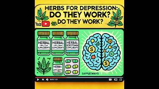 Natural Antidepressants How Safe Are Herbal Alternatives to SSRIs [upl. by Grogan]