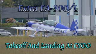 Extra EA300L Landing amp Takeoff  YOO Spotting [upl. by Rickard669]