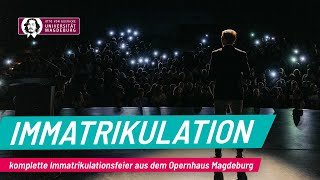 Immatrikulationsfeier der Uni Magdeburg 2024  OVGU [upl. by Vidda915]