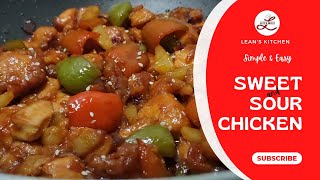 CHICKEN SWEET AND SOUR  EASY AND DELICIOUS CHICKEN RECIPE  HEALTHY AND DELICIOUS  PINOY RECIPE [upl. by Macmillan]