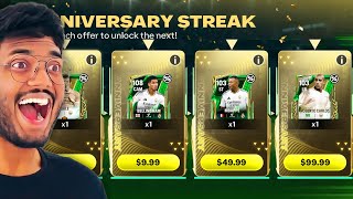 Anniversary Streak is Here FC MOBILE [upl. by Pierson914]