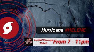 Extremely Dangerous Hurricane Helene Landfall Live Coverage [upl. by Aicrop]