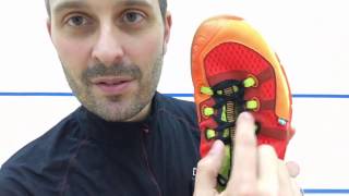 Salming Kobra Squash Shoes Review [upl. by Narag]