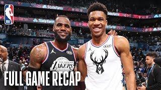 TEAM LEBRON vs TEAM GIANNIS  2019 NBA AllStar Game  February 17 2019 [upl. by Eiramnna124]