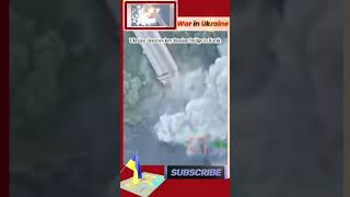 Ukraines air force destroys Russian bridge in Kursk regionshorts [upl. by Melloney]