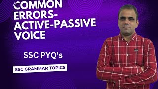 Active Passive Voice SSC Exam PYQS [upl. by Stevenson]