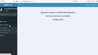 Criando numeração de CNES no site novo [upl. by Ydissac957]