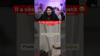 Le prank il a mal tourné 😭 humour [upl. by Laaspere]