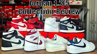 Air Jordan 1 85 Complete Collection  These are incredible [upl. by Vincent]