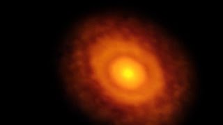 ALMA image of the protoplanetary disc around V883 Orionis [upl. by Morehouse959]