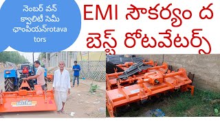 EMI సౌకర్యంతో rotavatorsలో ప్రైస్ సెమీ ఛాంపియన్ rotavators శక్తిమాన్ ఆల్ సైజ్ రోటవేటర్స్  siri [upl. by Sisile]