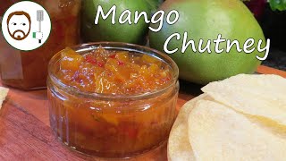 Mango Chutney Recipe  Sweet and delicious spiced chutney [upl. by Averell953]