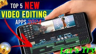 Top 5 new video Editing android apps 2024 futurevisionai [upl. by Atinav]