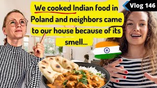 They told us to open an Indian restaurant in Poland😂  Karolina vlogs with Anurag [upl. by Jeralee76]