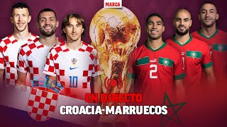 Croacia  Marruecos partido por el Tercer y Cuarto puesto del Mundial 2022 EN DIRECTO  MARCA [upl. by Janella373]