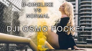 DCINELIKE vs NORMAL Is it better DJI OSMO POCKET [upl. by Lacram974]