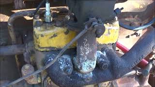 1938 CATERPILLAR D13000 PONY MOTOR FIRST START IN YEARS [upl. by Judy603]