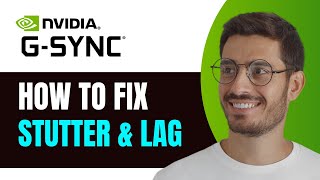 How To Fix Stuttering amp Lagging On Gsync Nvidia 2024 [upl. by Cirle]