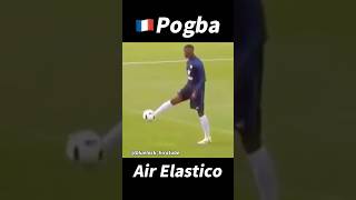 Pogba Air Elastico Tutorial！football footballshorts footballskills [upl. by Rehposirhc]