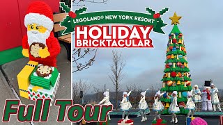 Legoland New Yorks Holiday Bricktacular  Full Tour  December 2023 [upl. by Garrison717]