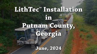 LithTec™ Installation at Putnam County Scott Rd GA [upl. by Ttoille652]