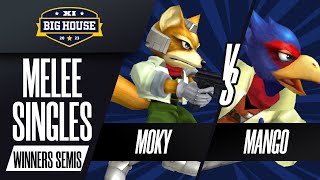 moky Fox vs Mang0 Falco  Melee Singles Winners Semis  The Big House 11 [upl. by Celesta]