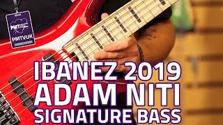 Ibanez 2019 Adam Nitti ANB205 Signature Bass Guitar [upl. by Siul]