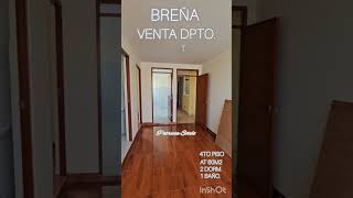 BREÑA VENTA DEPARTAMENTO ESTRENO VISTA EXTERIOR [upl. by Ajiam]