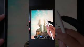 How To Create Surreal Photo Collages In Procreate ahoo surreal procreate [upl. by Etnomal]