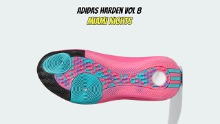 Adidas Harden Vol 8 Miami Nights [upl. by Rabiah]