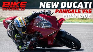 New Ducati Panigale V4  First Ride [upl. by Burn521]