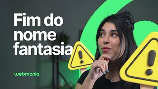 Fim do nome fantasia no cartão CNPJ dos MEIs mei webmania [upl. by Hazlett]