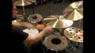 Remo CS Black Dot Heads on Toms and Bassdrum [upl. by Dix]