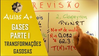 Aulas A Gases  Parte 1  Transformações Gasosas Piviti Povotó e Clapeyron [upl. by Killoran655]