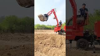 Rotating bucket dump truck Good tools and machinery can increase work efficiency [upl. by Samuelson]