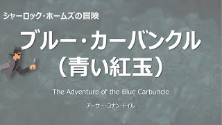 【原文朗読】「ブルー・カーバンクル（青い紅玉）」 シャーロック ・ホームズ コナン・ドイル ミステリー小説 探偵小説 オーディオブック 本好き 睡眠導入 名作 作業用BGM 聞く小説 おすすめ [upl. by Pippo]